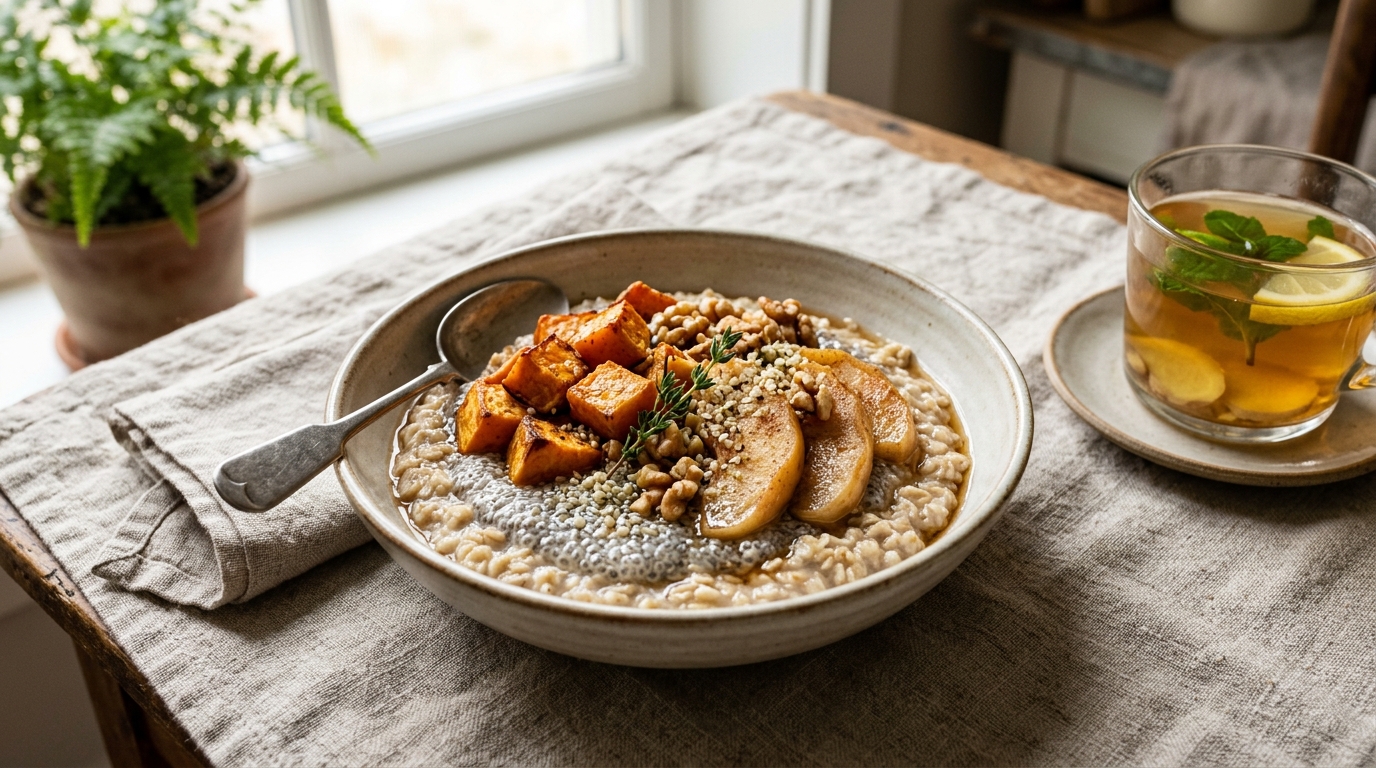 Slow-Simmered Lentil & Roasted Fennel Broth